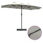 Parasol de jardín Arena 385 x 209 x 244 cm tela