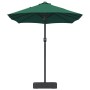 Parasol de jardín Verde 385 x 209 x 244 cm tela