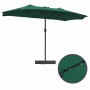 Parasol de jardín Verde 385 x 209 x 244 cm tela