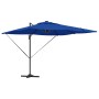 Sombrilla Azul celeste 286 x 285 x 270 cm Aluminio