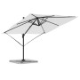 Parasol Roma Beige 286 x 285 x 265 cm Poliéster y Aluminio