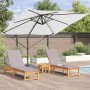 Parasol Roma Beige 286 x 285 x 265 cm Poliéster y Aluminio