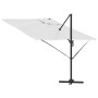 Parasol Roma Beige 286 x 285 x 265 cm Poliéster y Aluminio