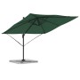 Parasol Roma Verde 286 x 285 x 265 cm Poliéster y Aluminio