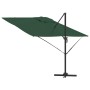 Parasol Roma Verde 286 x 285 x 265 cm Poliéster y Aluminio