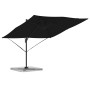 Parasol Roma Negro 286 x 285 x 265 cm Poliéster y Aluminio