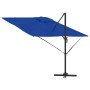 Parasol Roma Azul 286 x 285 x 265 cm Poliéster y Aluminio