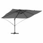 Parasol Roma de Brazo Lateral Antracita y Negro