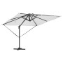 Parasol Roma Beige 286 x 285 x 270 cm Aluminio y poliéster