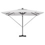 Parasol Roma Beige 286 x 285 x 270 cm Aluminio y poliéster