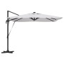 Parasol Roma Beige 286 x 285 x 270 cm Aluminio y poliéster