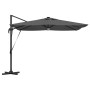 Parasol Roma Antracita 286 x 285 x 270 cm Aluminio y poliéster