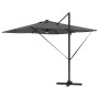 Parasol Roma Antracita 286 x 285 x 270 cm Aluminio y poliéster