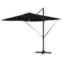 Parasol Roma Negro 286 x 285 x 270 cm Aluminio y poliéster
