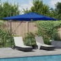 Parasol Roma Azul 286 x 285 x 270 cm Aluminio y poliéster