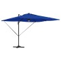 Parasol Roma Azul 286 x 285 x 270 cm Aluminio y poliéster