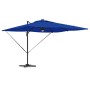 Parasol Roma Azul 286 x 285 x 270 cm Aluminio y poliéster