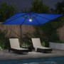 Parasol Roma Azul 286 x 285 x 270 cm Aluminio y poliéster