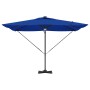 Parasol Roma Azul 286 x 285 x 270 cm Aluminio y poliéster