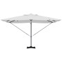 Parasol Roma de Brazo Lateral Beige y Negro 352 x 251 x 265 cm
