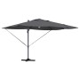 Parasol Roma de Brazo Lateral Antracita y Negro