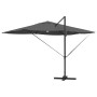 Parasol Roma de Brazo Lateral Antracita y Negro