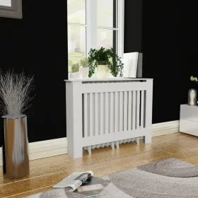 Radiator cover furniture MDF 112 cm by vidaXL, Accessories for heating radiators - Ref: Foro24-242189, Price: 90,99 €, Discou...