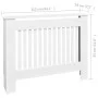 Abdeckmöbel für MDF-Heizkörper 112 cm von vidaXL, Zubehör für Heizkörper - Ref: Foro24-242189, Preis: 86,95 €, Rabatt: %