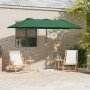 Parasol de jardín Verde 370 x 197 x 239 cm