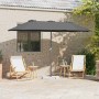 Parasol de jardín Antracita 370 x 197 x 239 cm
