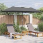 Parasol de jardín Antracita 370 x 197 x 239 cm