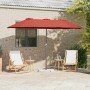 Parasol de jardín Terracota 370 x 197 x 239 cm