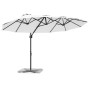 Parasol de jardín tipo cantilever Arena 372 x 198 x 243 cm