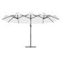 Parasol de jardín tipo cantilever Arena 372 x 198 x 243 cm