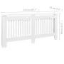 Weiße MDF-Heizkörperabdeckung 172 cm von vidaXL, Zubehör für Heizkörper - Ref: Foro24-244340, Preis: 95,14 €, Rabatt: %