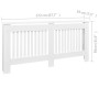 Weiße MDF-Heizkörperabdeckung 172 cm von vidaXL, Zubehör für Heizkörper - Ref: Foro24-244340, Preis: 93,10 €, Rabatt: %