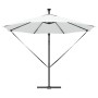Parasol de cantilever tipo plátano Arena 294 x 294 x 248 cm