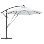 Parasol de cantilever tipo plátano Arena 294 x 294 x 248 cm