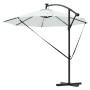Parasol de cantilever tipo plátano Arena 294 x 294 x 248 cm