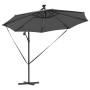 Parasol de cantilever tipo plátano Antracita 294 x 294 x 248 cm