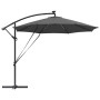 Parasol de cantilever tipo plátano Antracita 294 x 294 x 248 cm
