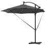 Parasol de cantilever tipo plátano Antracita 294 x 294 x 248 cm