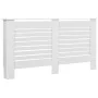 Weiße MDF-Heizkörperabdeckung 152x19x81,5 cm von vidaXL, Zubehör für Heizkörper - Ref: Foro24-284321, Preis: 92,65 €, Rabatt: %