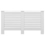 Weiße MDF-Heizkörperabdeckung 152x19x81,5 cm von vidaXL, Zubehör für Heizkörper - Ref: Foro24-284321, Preis: 90,68 €, Rabatt: %