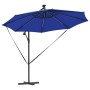 Parasol de cantilever tipo plátano Azul celeste