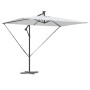 Parasol de cantilever tipo plátano Arena 294 x 200 x 254 cm