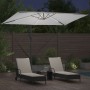 Parasol de cantilever tipo plátano Arena 294 x 200 x 254 cm