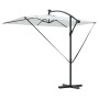Parasol de cantilever tipo plátano Arena 294 x 200 x 254 cm