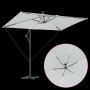 Parasol de cantilever tipo plátano Arena 294 x 200 x 254 cm