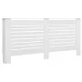 Weiße MDF-Heizkörperabdeckung 172x19x81,5 cm von vidaXL, Zubehör für Heizkörper - Ref: Foro24-284322, Preis: 101,53 €, Rabatt: %